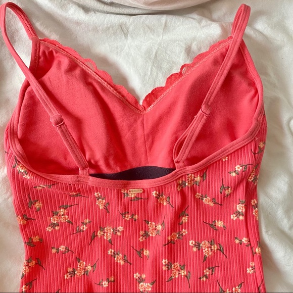 VS PINK Floral Cami Bodysuit - Picture 3 of 7